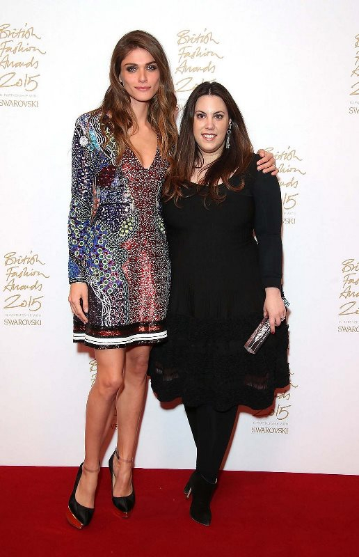 Elisa-Sednaoui-Mary-Katrantzou-at-the-British-Fashion-Awards-2015-in-partnership-with-Swarovski-Mike-Marsland-British-Fashion-Council