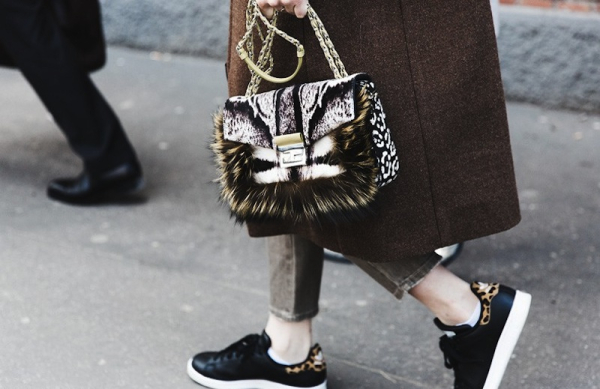 Milan Fashion Week-Fall Winter 2015-Street Style-MFW-Fendi Bag-Adidas Stan--790x527