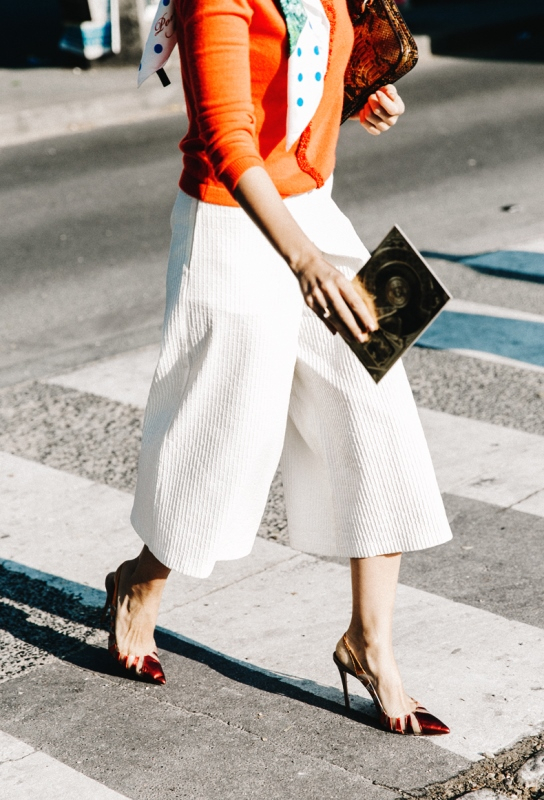 PFW-Paris Fashion Week-Spring Summer 2016-Street Style-Say Cheese-Culottes-Celine-