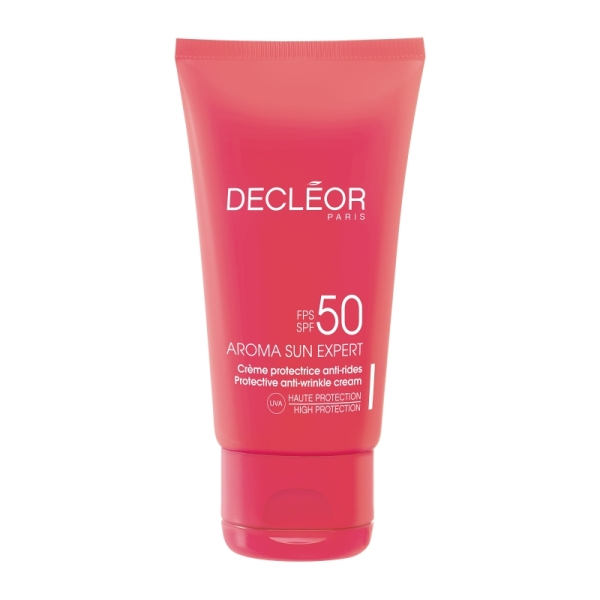 Decleor Aroma Sun Expert Protective Anti Wrinkle Cream for Face SPF50 50ml 1363778569