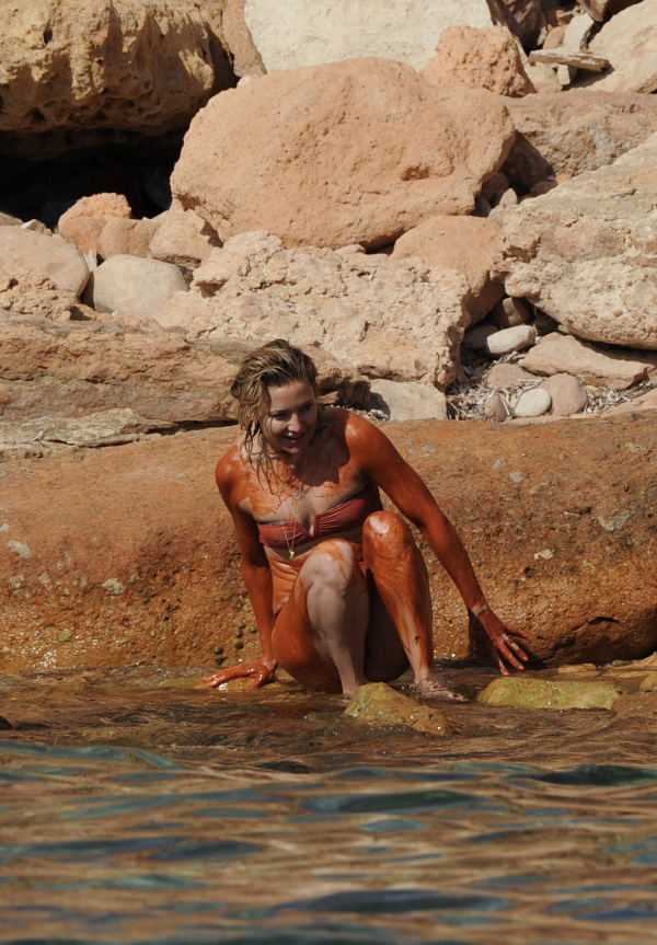 Kate Hudson in a bikini in Ibiza