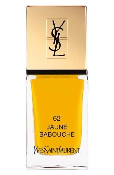 YSL La Laque Couture 62 Joune Babouche 8