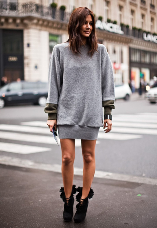 Επιλέξτε μια πολύ basic απόχρωση και συνδυάστε με ενδιαφέροντα παπούτσια ώστε να τα αναδείξετε στο έπακρο. 