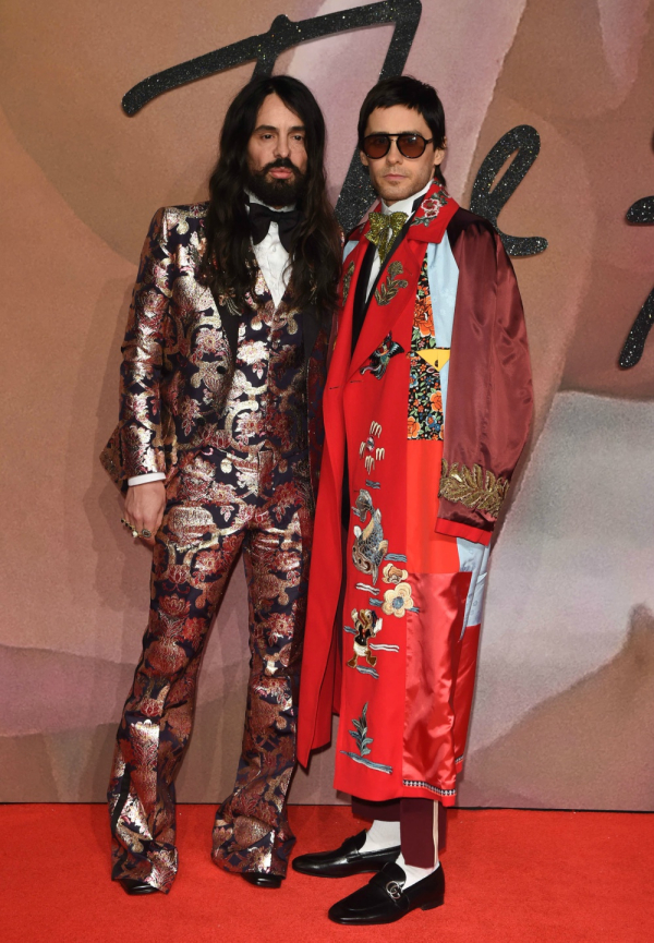 Alessandro Michele και Jared Leto με Gucci