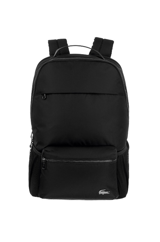 Δίχρωμη bucket bag, Lacoste.