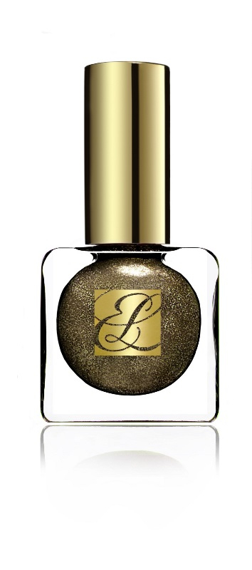 Estee Lauder, gold nail polish