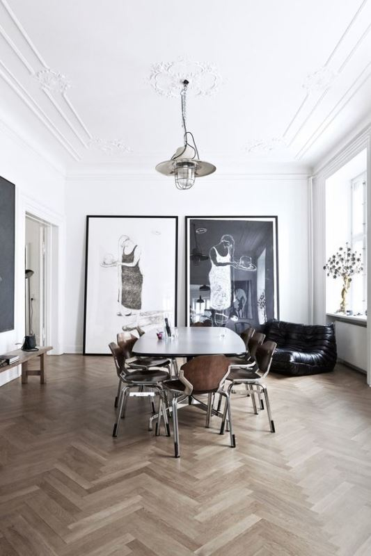 Το herringbone pattern είναι κλασικό και μοντέρνο ταυτόχρονα. 
