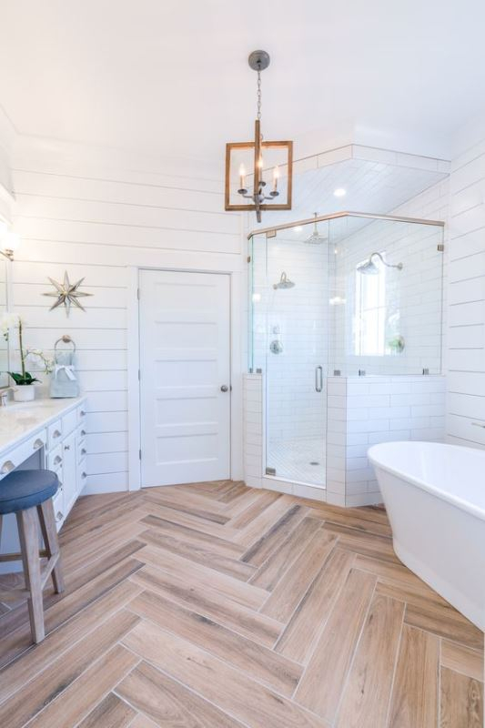 Το herringbone pattern είναι κλασικό και μοντέρνο ταυτόχρονα. 