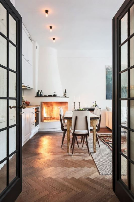 Το herringbone pattern είναι κλασικό και μοντέρνο ταυτόχρονα. 
