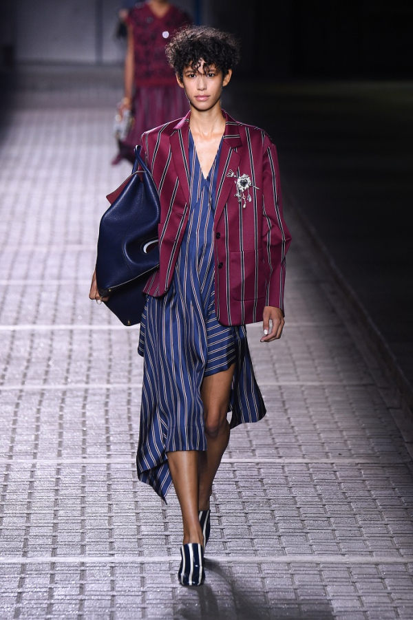 Statement ρίγες. Mulberry.