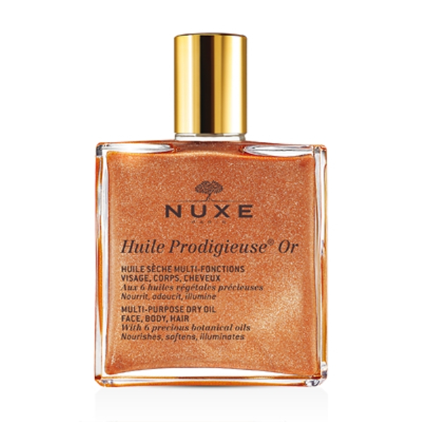 Nuxe multi usage golden oil.