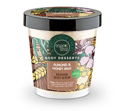 Body Desserts Almond & Honey Milk scrub, Natura Siberica