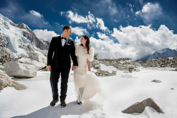 Μία wedding photo διαφορετική από κάθε άλλη.