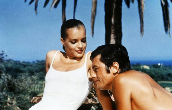 Η Romy Schneider στο La Piscine