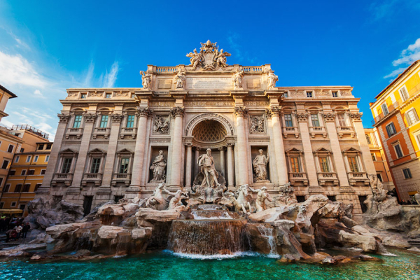 The Trevi Fountain, Ρώμη