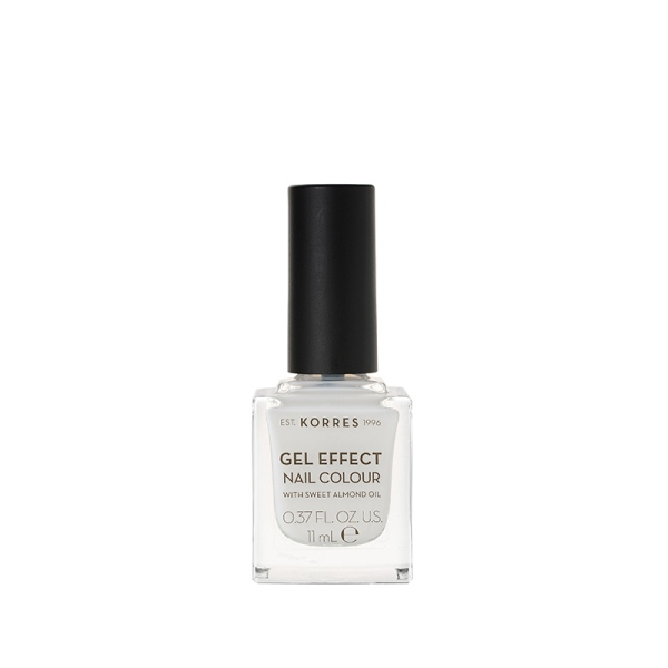Korres Gel Effect Nail Colour 2 Porcelain White