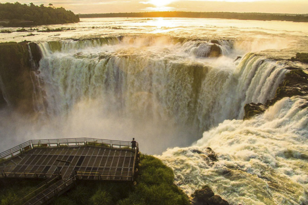 Sunrise At The Iguazu Falls Balcony, Argentina (Nature - Finalist)
