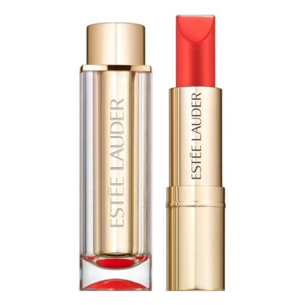 ESTÉE LAUDER PURE COLOUR LOVE LIPSTICK IN HOT RUMOUR
