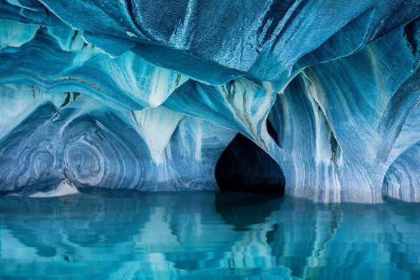 Σπήλαια Μαρμάρου, Χιλή