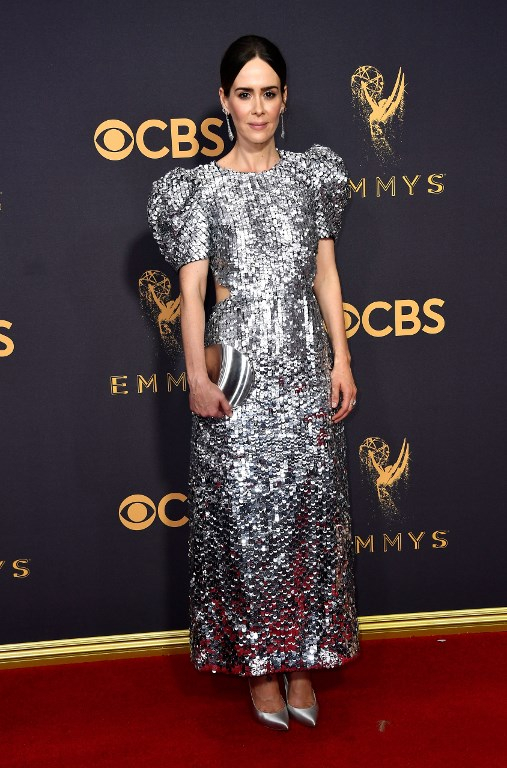 H Sarah Paulson με Carolina Herrera