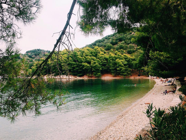 Η αγαπημένη μου παραλία στην Ιθάκη όλη. Ο Σκίνος! 