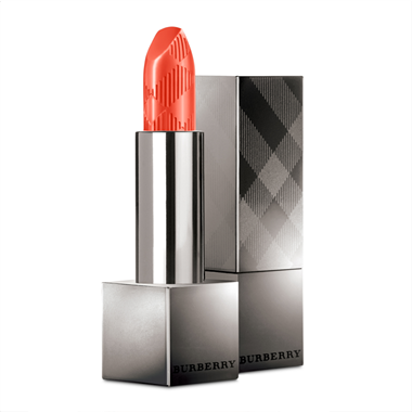 BURBERRY KISSES IN BRIGHT CORAL BURBERRY BEAUTY