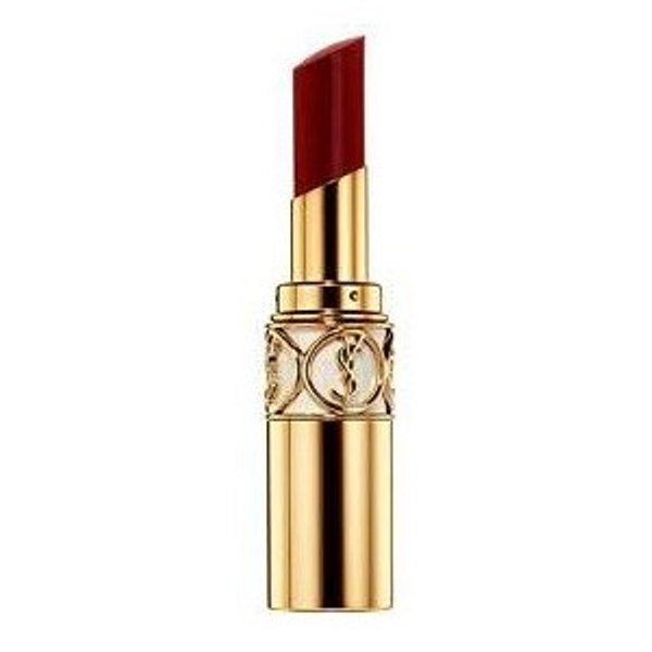 YSL Deep red lipstick