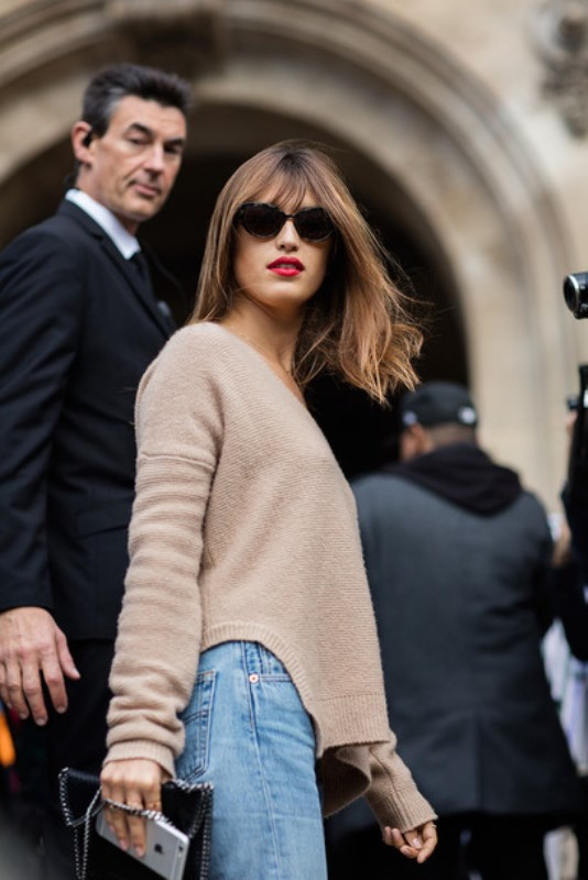 Classic Red Lips.