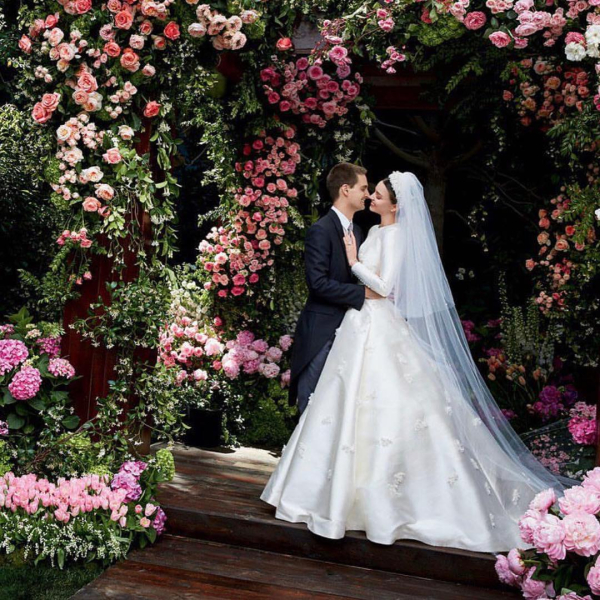 Το supermodel Miranda Kerr και ο CEO του Snapchat, Evan Spiegel, παντρεύτηκαν τον Μάιο.