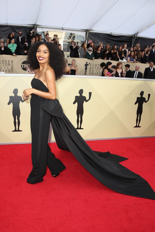 Η Yara Shahidi με custom Ralph Lauren