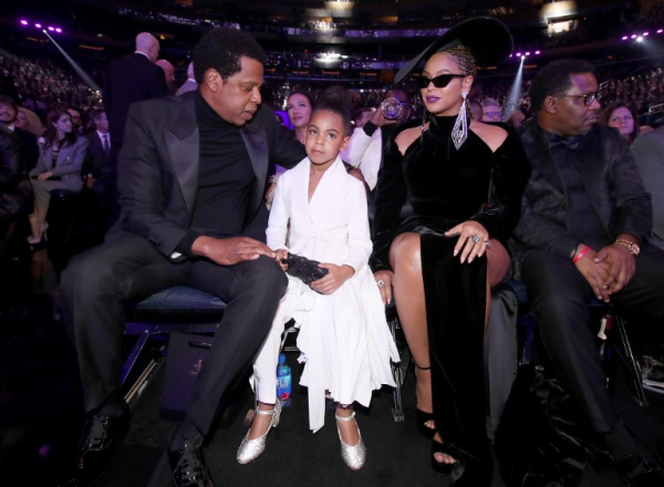 Η Beyonce με την Blue Ivy και τον Jay Z