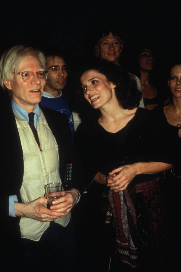 O Andy Warhol και η Margaret Trudeau στο Studio 54