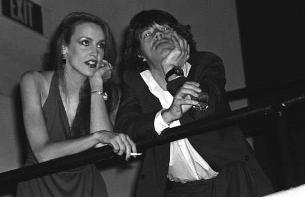 H Jerry Hall και ο Mick Jagger στο Studio 54