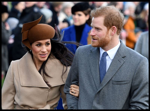 Η Meghan είχε προσθέσει ελάχιστο lip gloss.