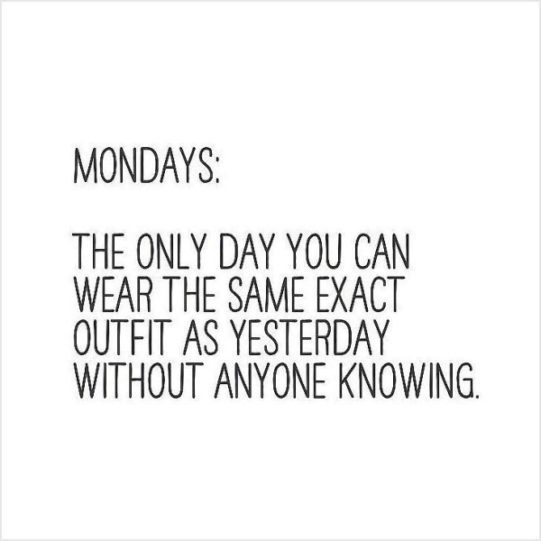 Φορέστε για Δευτέρα αυτό που φορέσατε την Κυριακή -  ποιος θα το μάθει; 