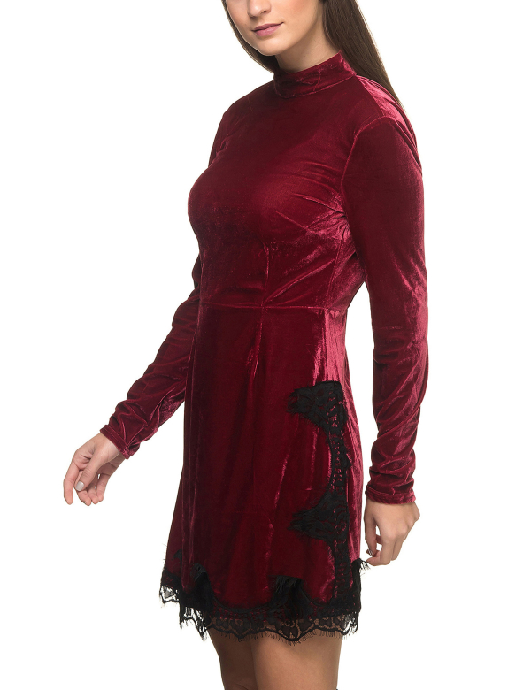 Βελούδινο φόρεμα, Glamorous (KOOLFLY.com)