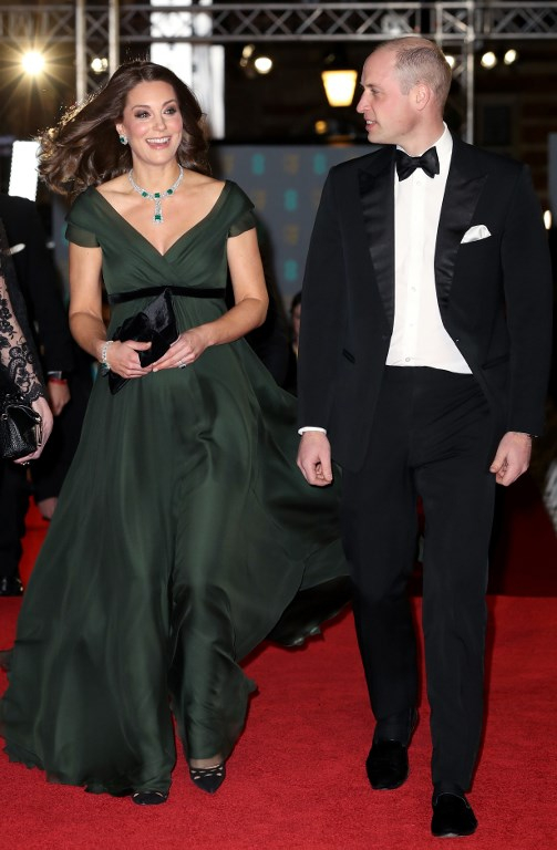 H Kate Middeton εμφανίστηκε στα British Academy of Film and Television Arts Awards 2018 (δηλαδή τα BAFTA) την Κυριακή το βράδυ