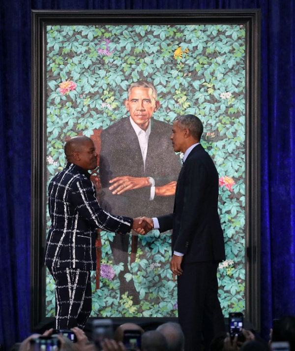 Ο Kehinde Wiley επιλέχθηκε για να ζωγραφίσει τον Barack Obama