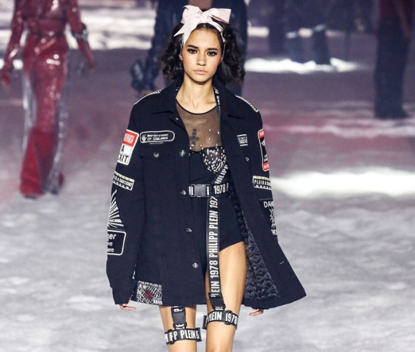 Philipp Plein: Smokey look is back.