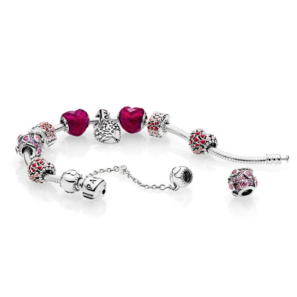 Charms bracelet, PANDORA