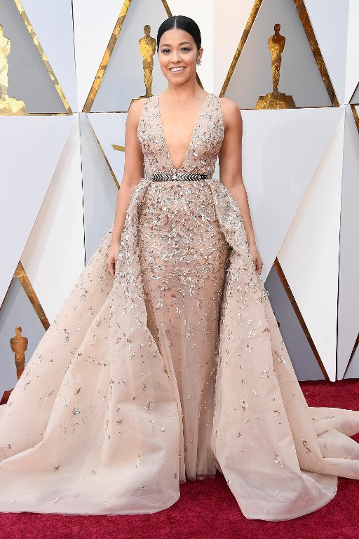Gina Rodriguez με εντυπωσιακή nude δημιουργία, Zuhair Murad