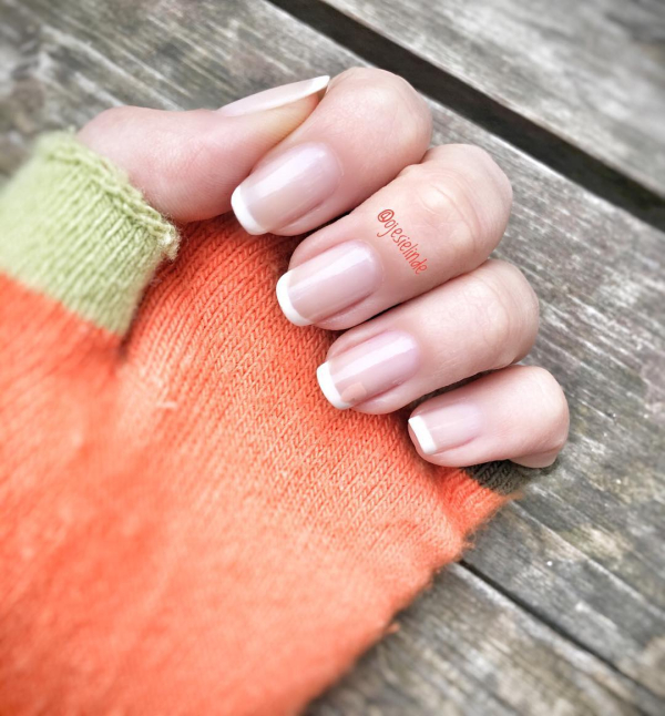 All time classic french manicure!