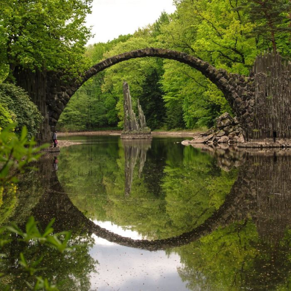 Η γέφυρα του διαβόλου στη Γερμανία.