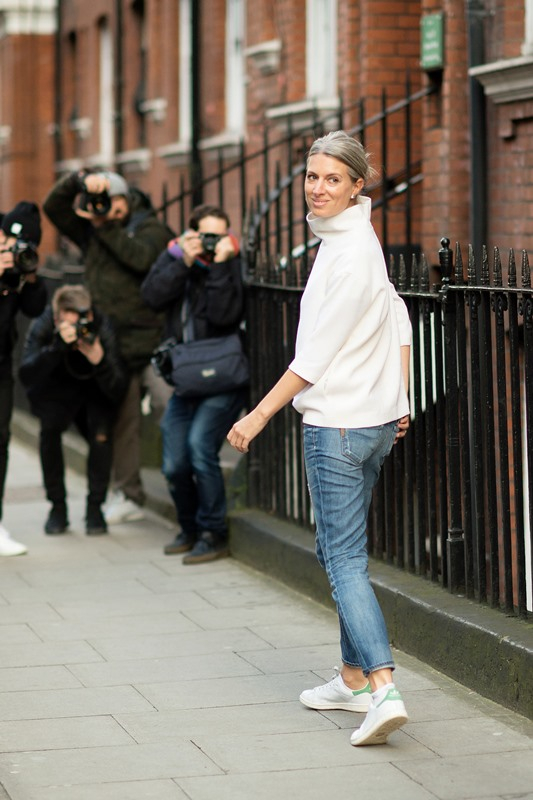 Με ένα chic updo!