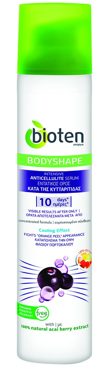Εντατικός ορός κατά της κυτταρίτιδας Bodyshape, Bioten