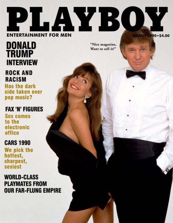 1990: O Donald Trump περνάει από το εξώφυλλο του Playboy. Αυτό ακριβώς, τίποτα άλλο.