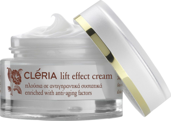 Cleria Lift Effect Cream by Pharmasept 24ωρη αντιγηραντική κρέμα προσώπου για όλους τους τύπους δέρματος 