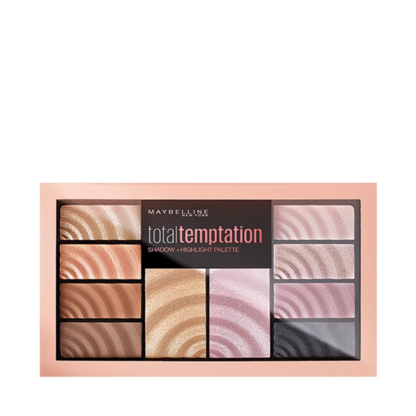 MAYBELLINE - Total Temptation - Shadow + Highlighter Palette