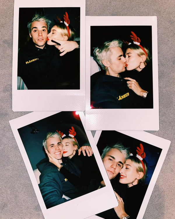 Το διάσημο ζευγάρι Bieber πιο ευτυχισμένο από ποτέ αυτά τα Χριστούγεννα! Instagram/ HaileyBieber
