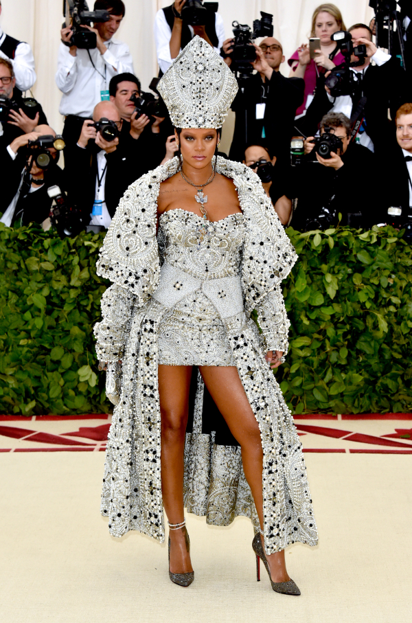Rihanna, Heavenly Bodies: Fashion   The Catholic Imagination Costume Institute Gala 2018
